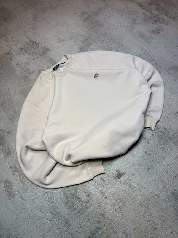 Bluza Dickies Logo Patch Crewneck Creme M
