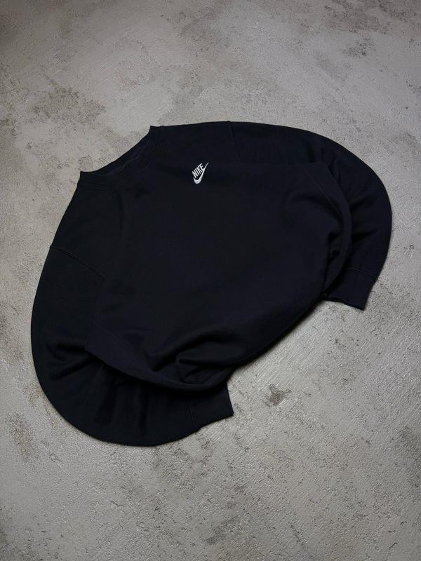 Bluza Nike Wh/Logo Basic Crewneck Black L