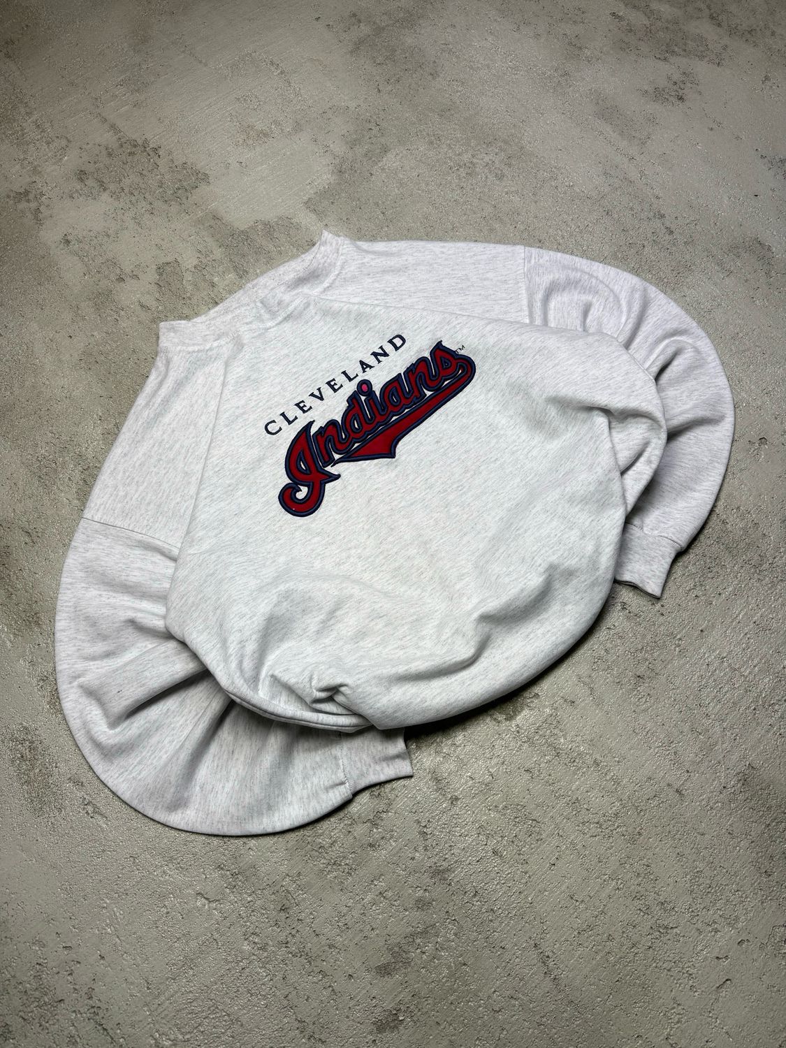 Bluza Cleveland Indians Crewneck Light-Gray M