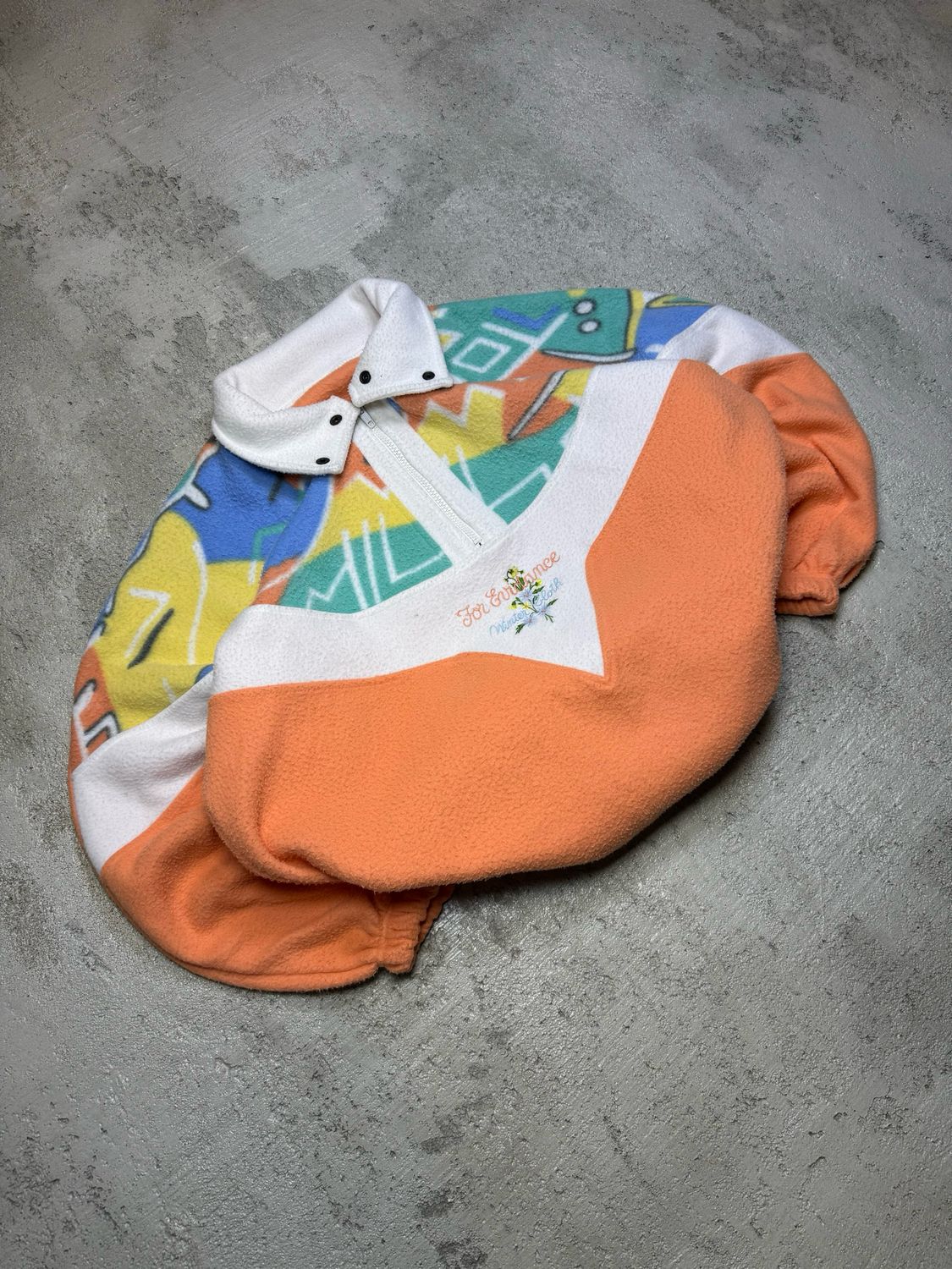 Bluza For Evidance Q/Zip Fleece Orange L