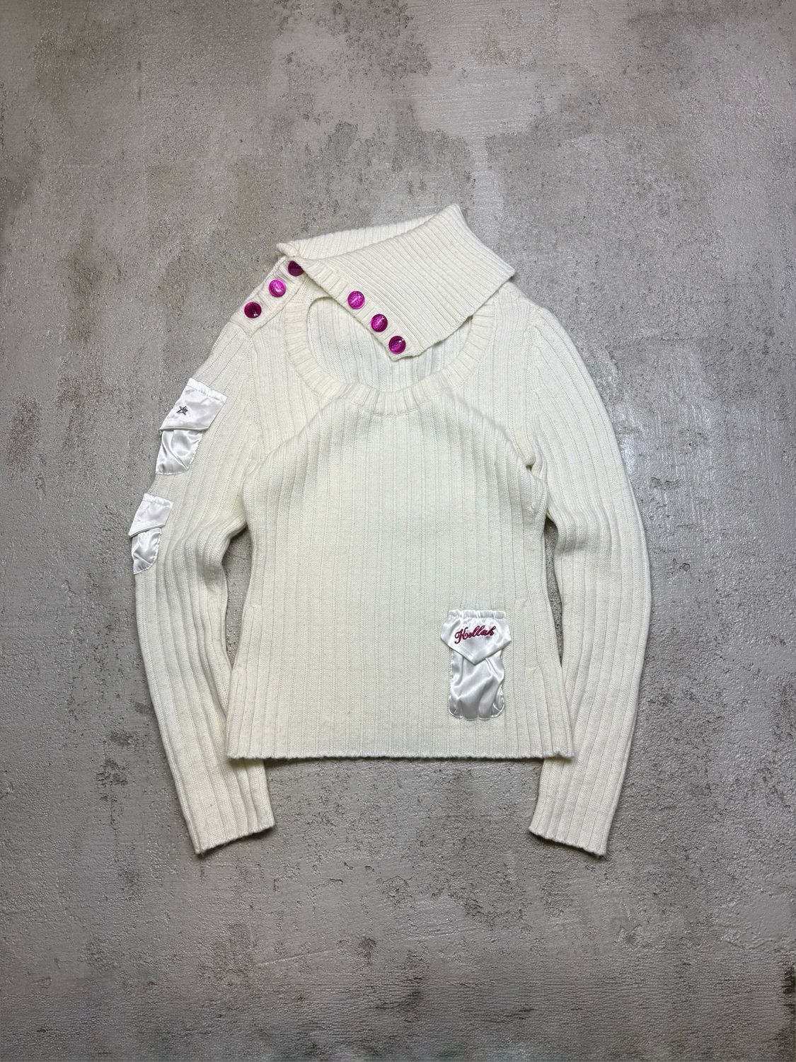 Bluza Killah Miss Sixty Pocket Sweater Creme S