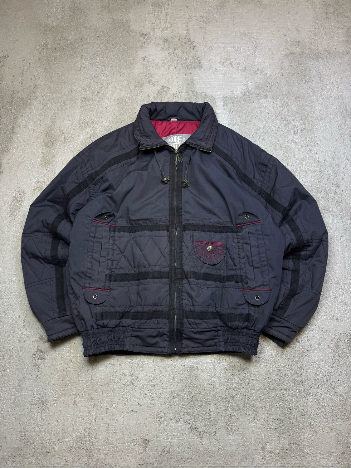 Kurtka Globe Trotter Blouson Stitched Jacket Navy M