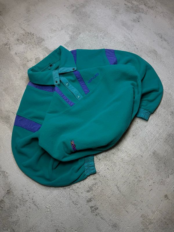 Bluza Northland Buttons Fleece Turquoise L
