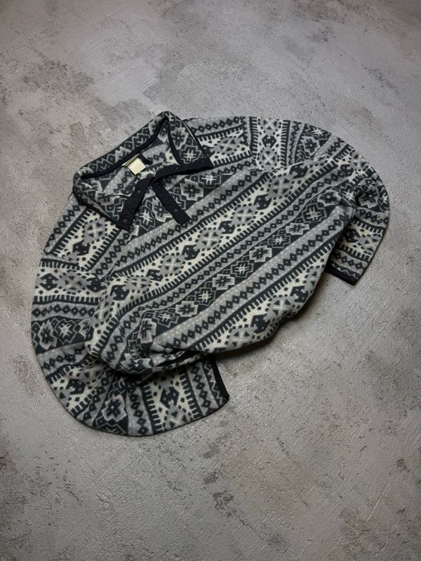 Bluza L.L.Bean Patterned Fleece Gray L