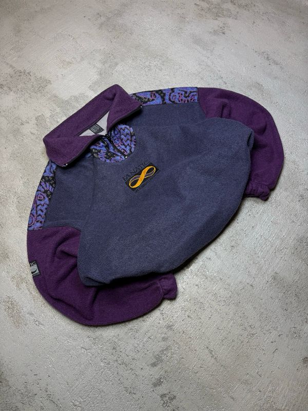 Bluza Fanatic UltraStyle Q/Zip Fleece Violet XL