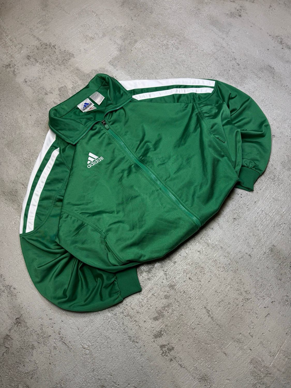 Bluza Adidas Wh/Stripes Tracksuit Green L