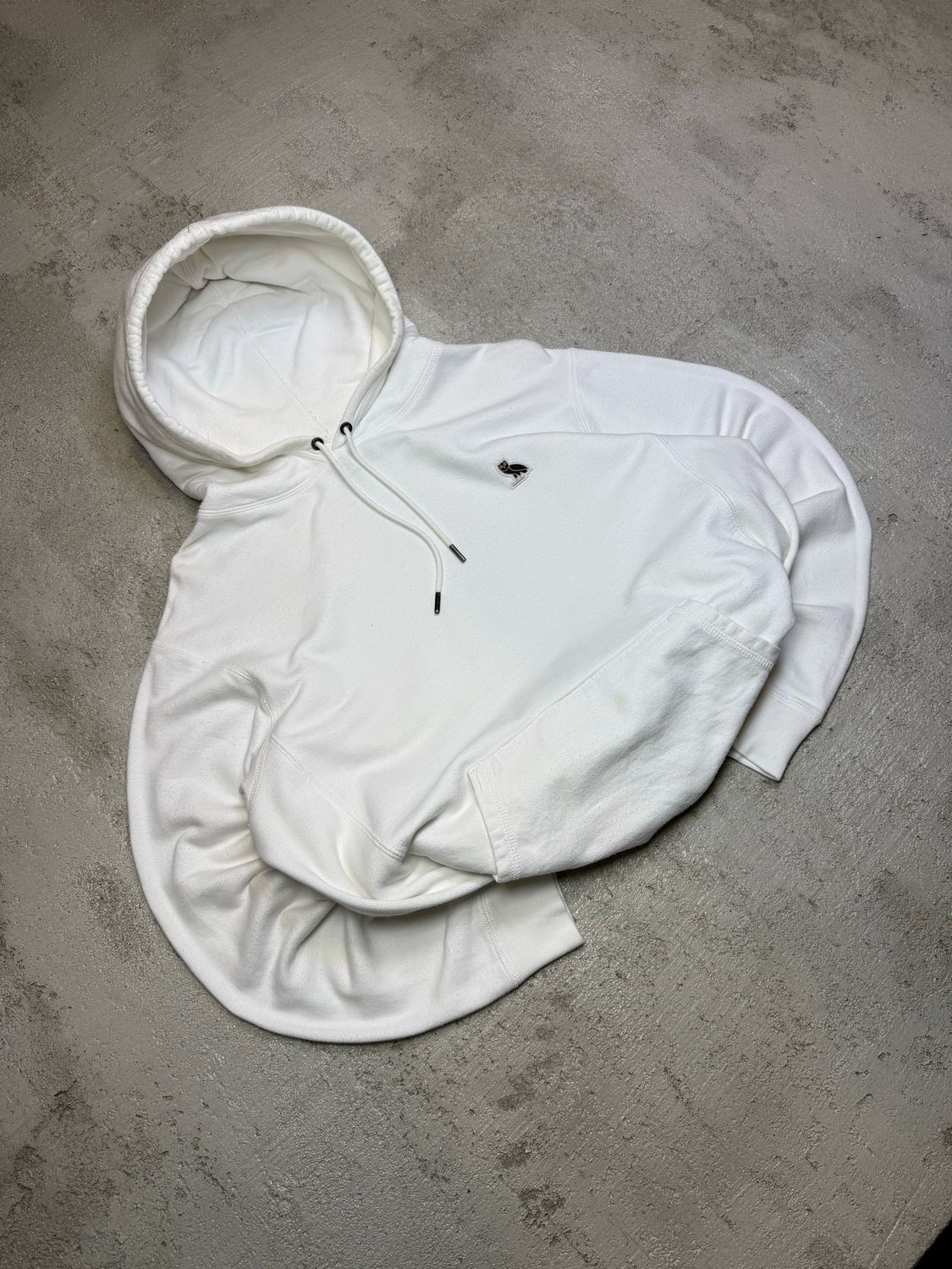 Bluza OVO Owl Logo Basic Hoodie White L