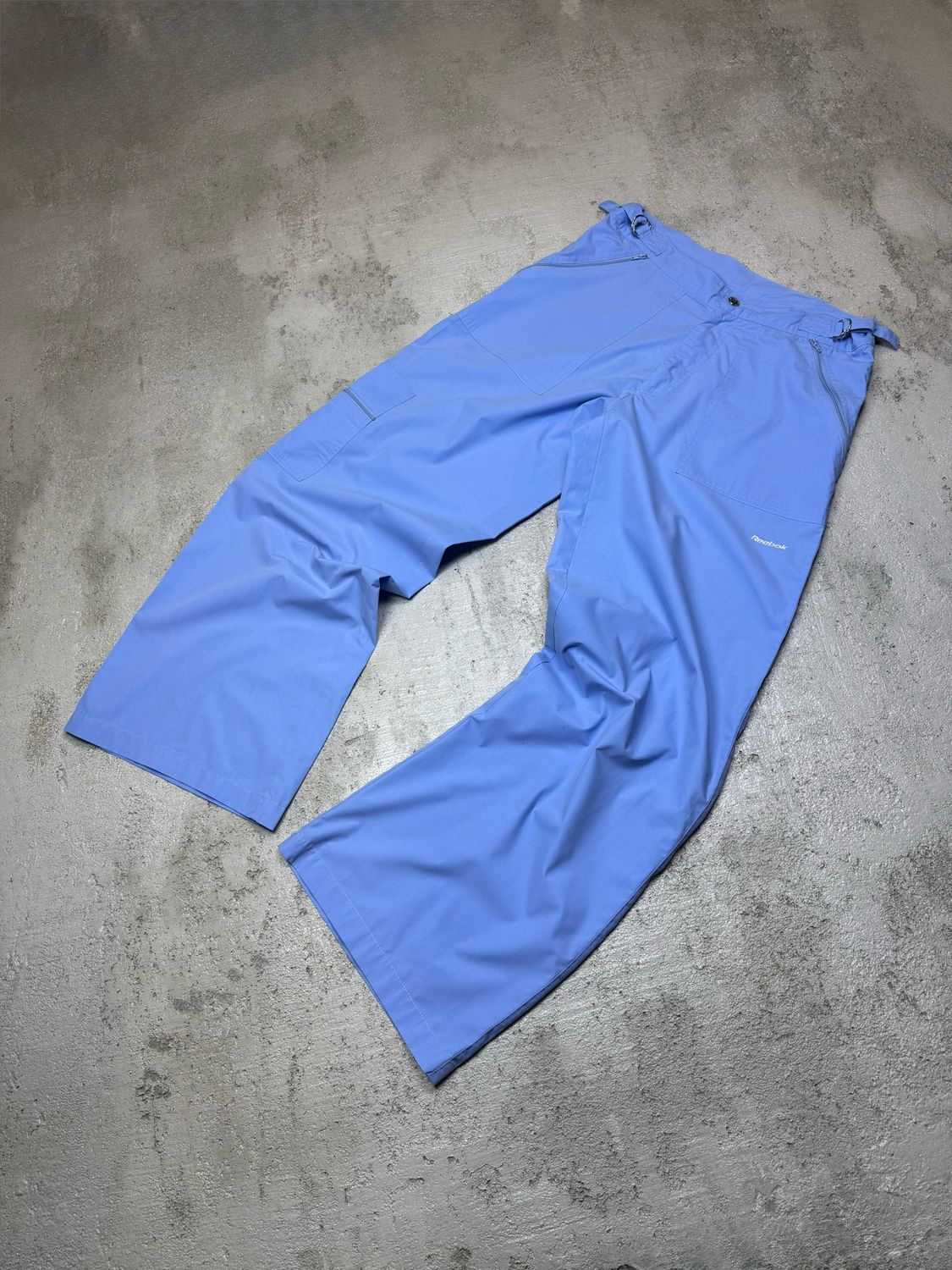 Spodnie Reebok Wide Cargo Pants Blue