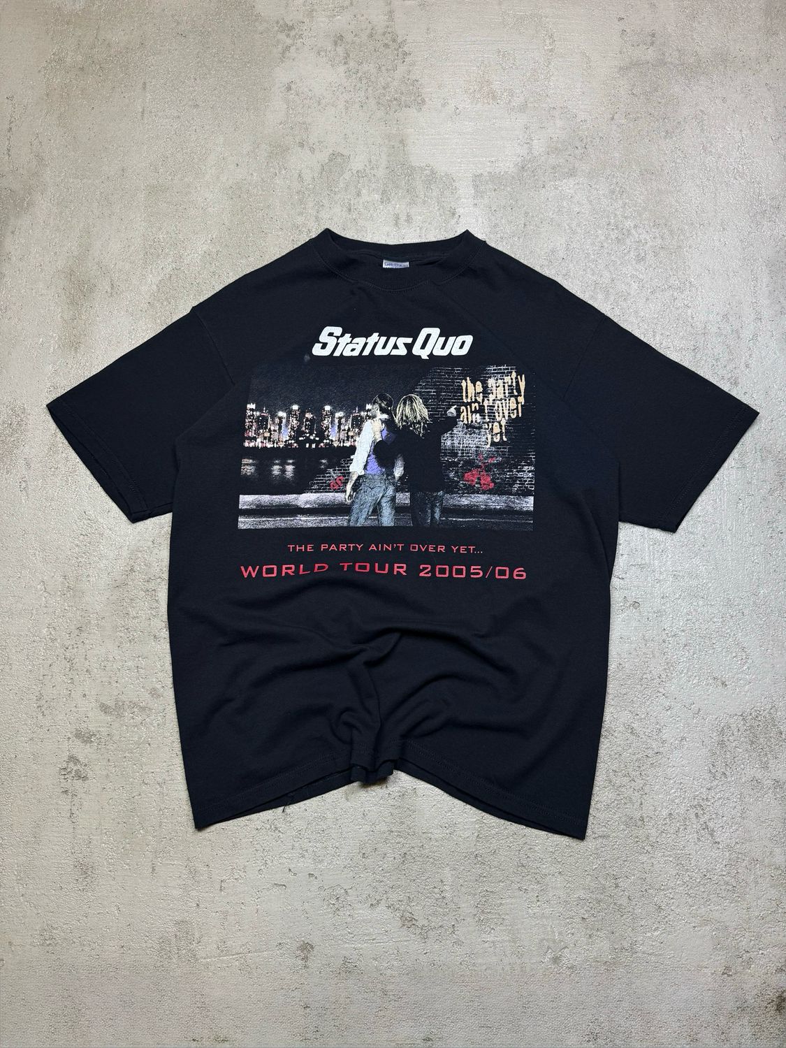 Koszulka Status Quo 2005/06 The Party Aint Over Yet M