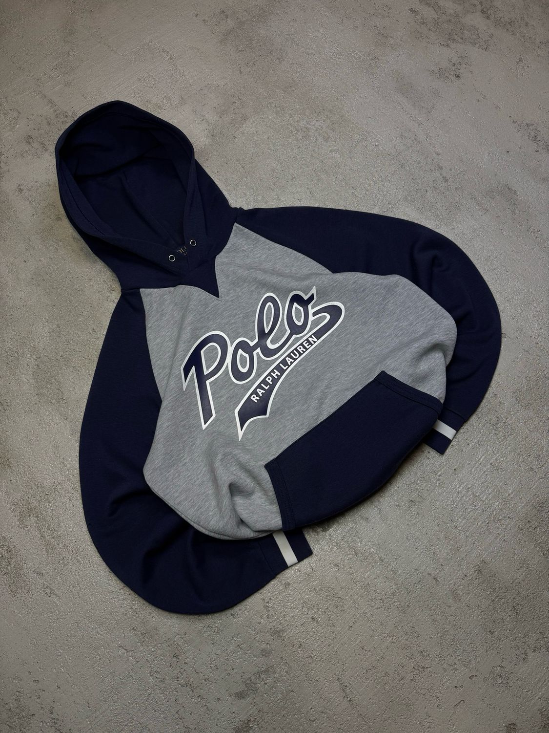 Bluza Polo Ralph Lauren Varsity Hoodie Gray M