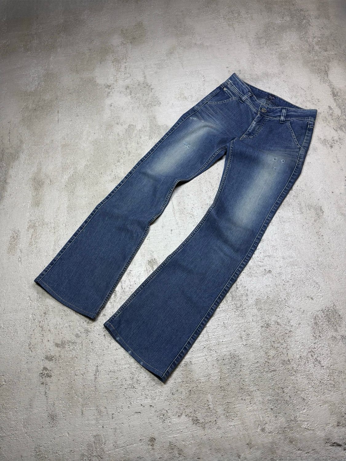 Spodnie Venus Flared y2k jeasn