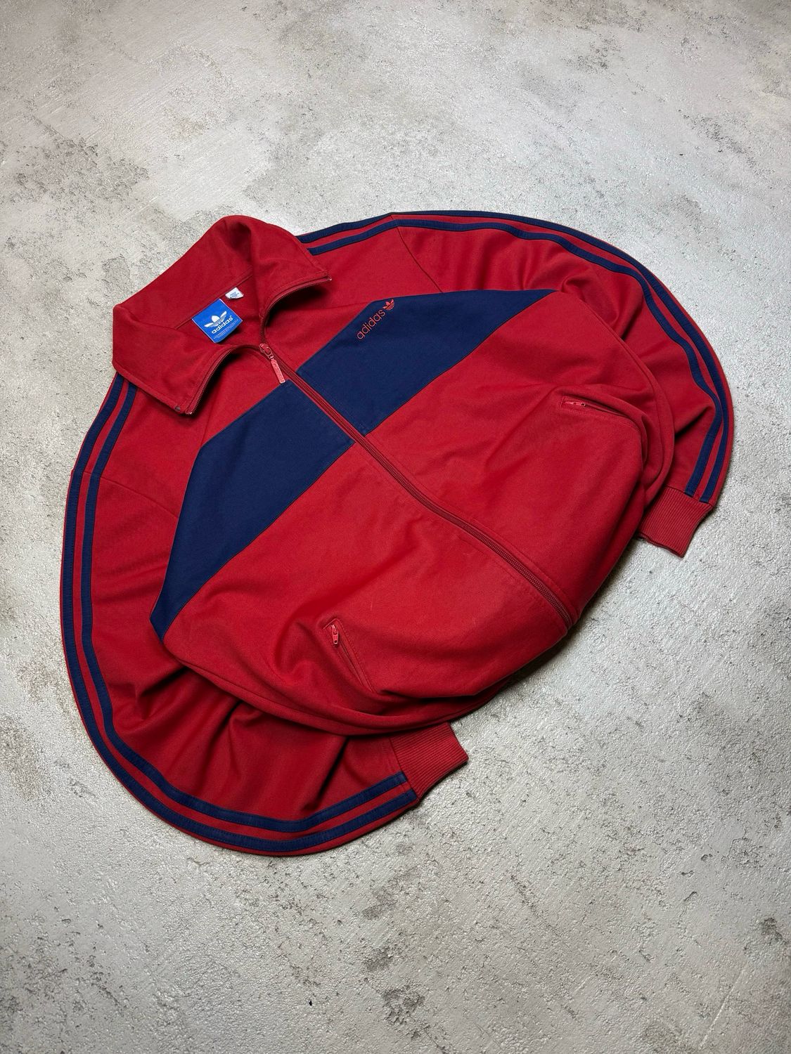 Bluza Adidas 00s Red Zip M