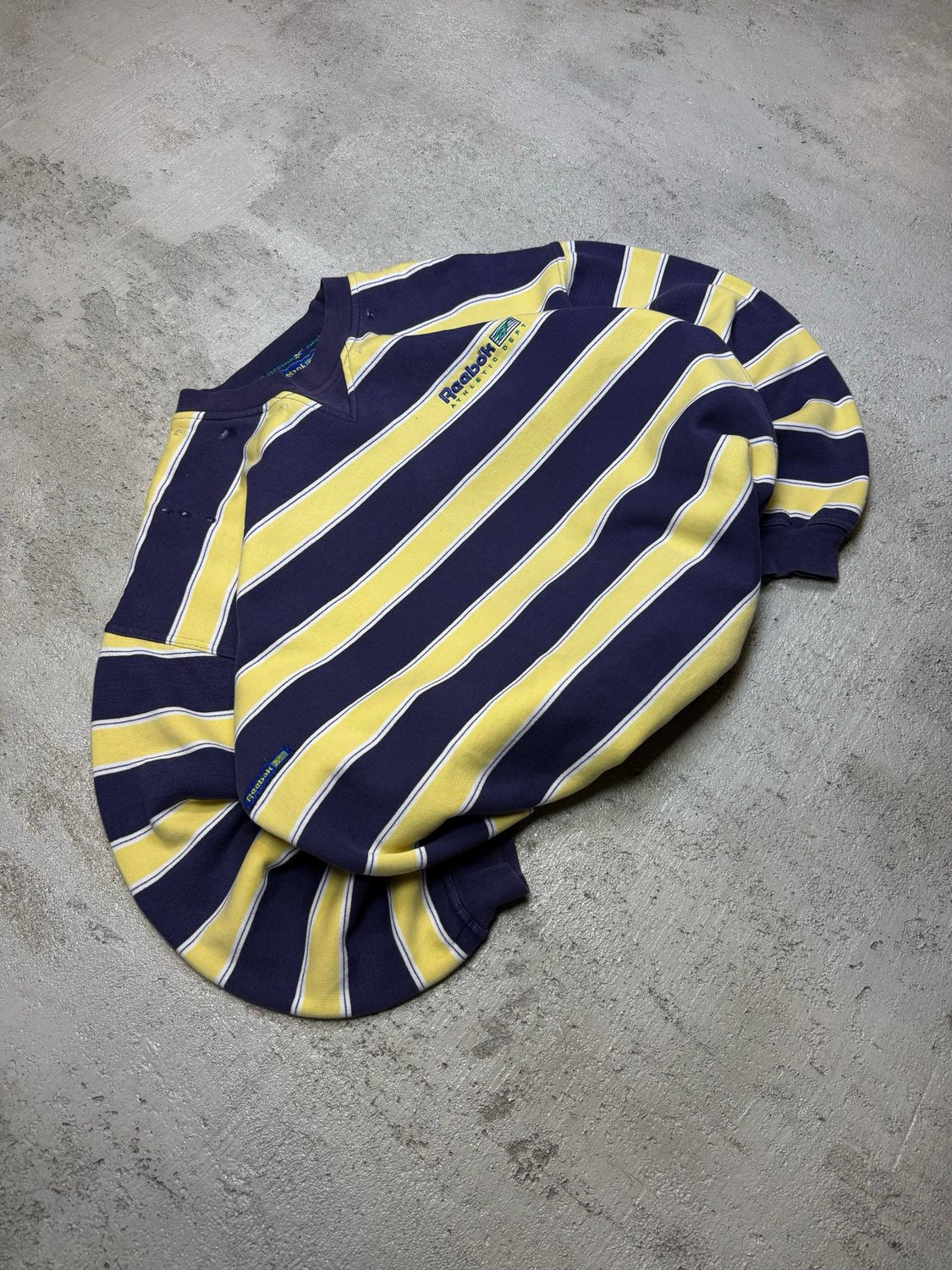 Bluza Reebok 90s Stripes Boxy Athl Dept M
