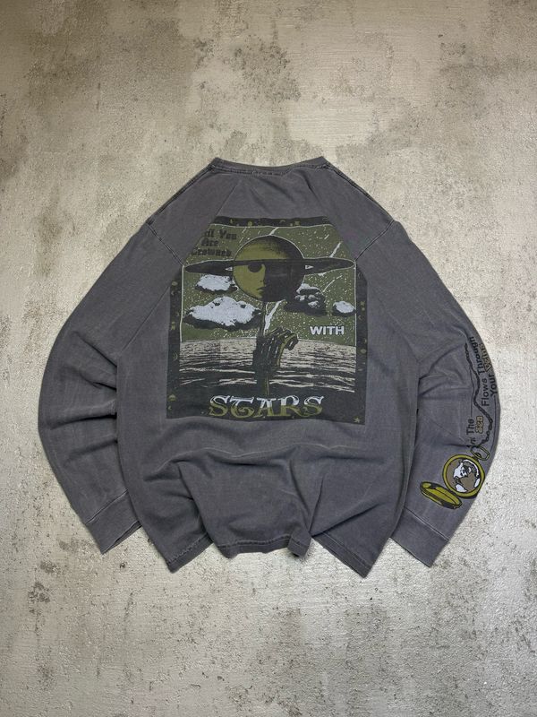 Long Stussy Explorer Longsleeve Grey M