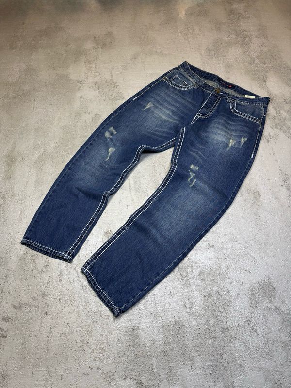 Spodnie Rock Creek Stitched Jeans Blue