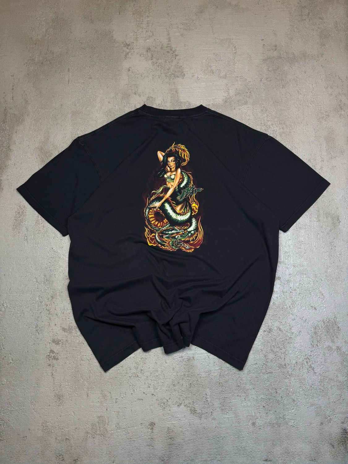 Koszulka No fear Woman&amp;Dragon Made in USA XL