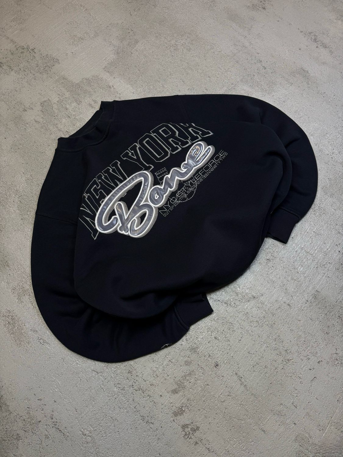 Bluza Bone Rap New York 90s Crewneck L