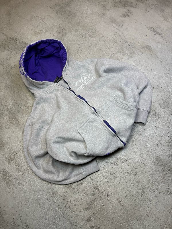 Bluza Crank Mix Boxy Distress Hoodie 90s S