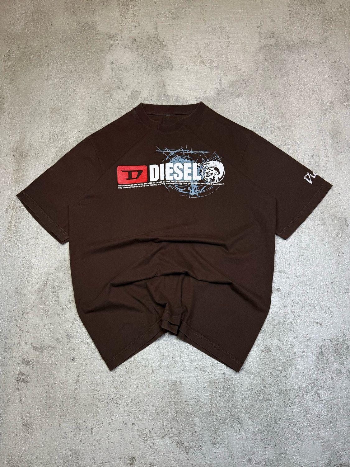 Koszulka Diesel 90s y2k logo M