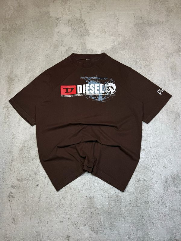 Koszulka Diesel 90s y2k logo M