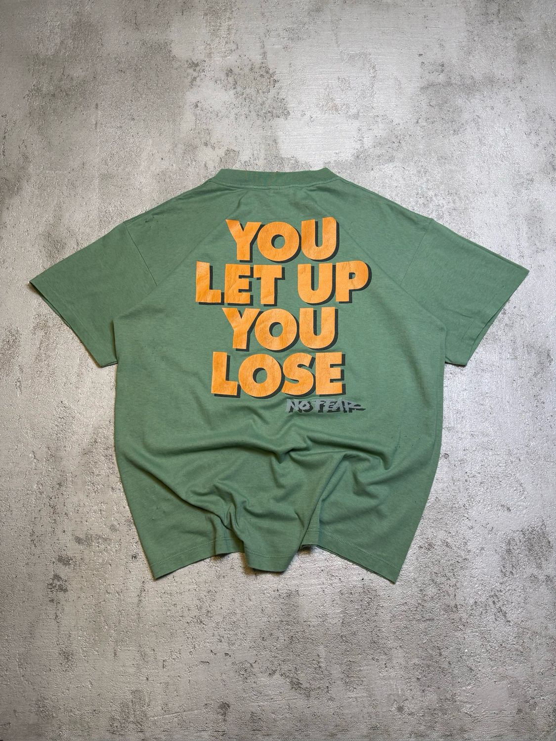 Koszulka No Fear You Let Up You Lose L