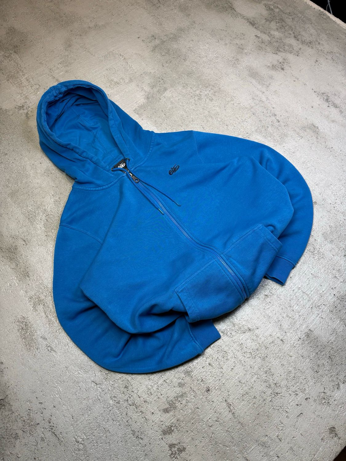 Bluza Nike 60 Small Logo Zip Hoodie Blue M