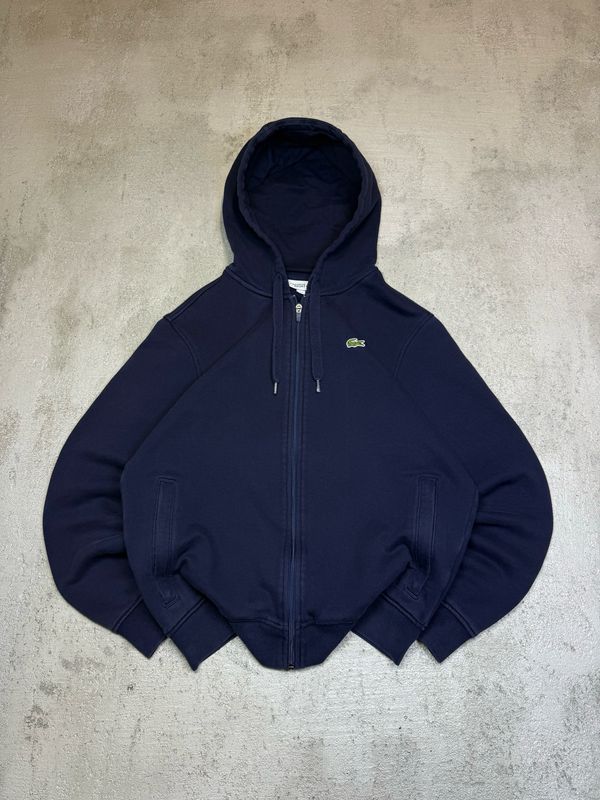 Bluza Lacoste Zip Navy Classic Logo M