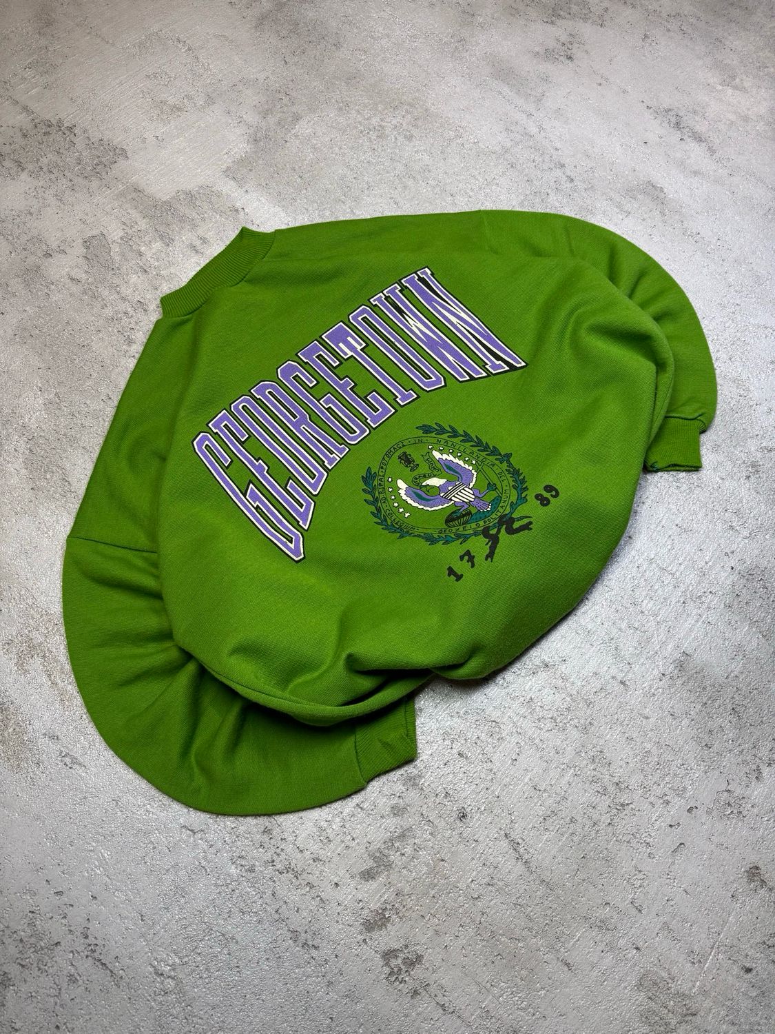 Bluza Varsity Crewneck Georgetown 1789 L