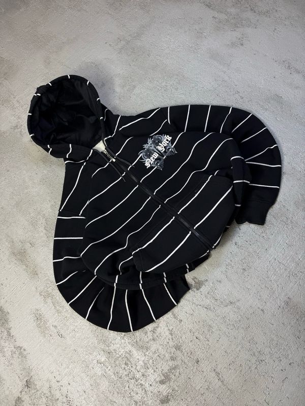 Bluza New York Stripes Rap M 90s