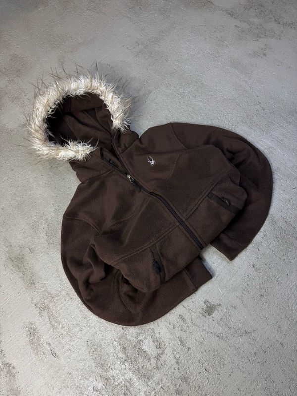Bluza Spyder y2k Fur Hoodie (Damska) S