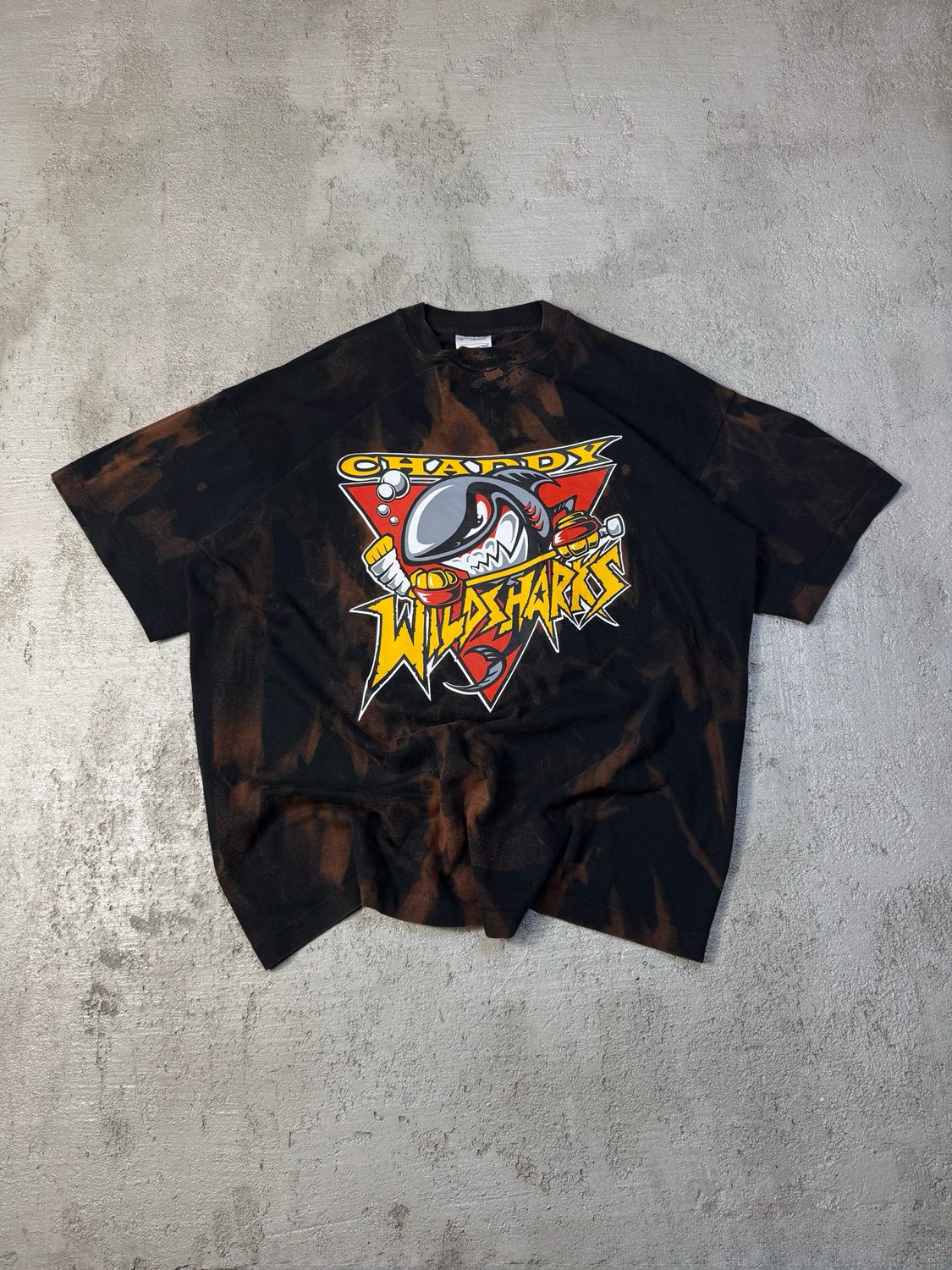 Koszulka Chaddy Sharks Dye 90s L