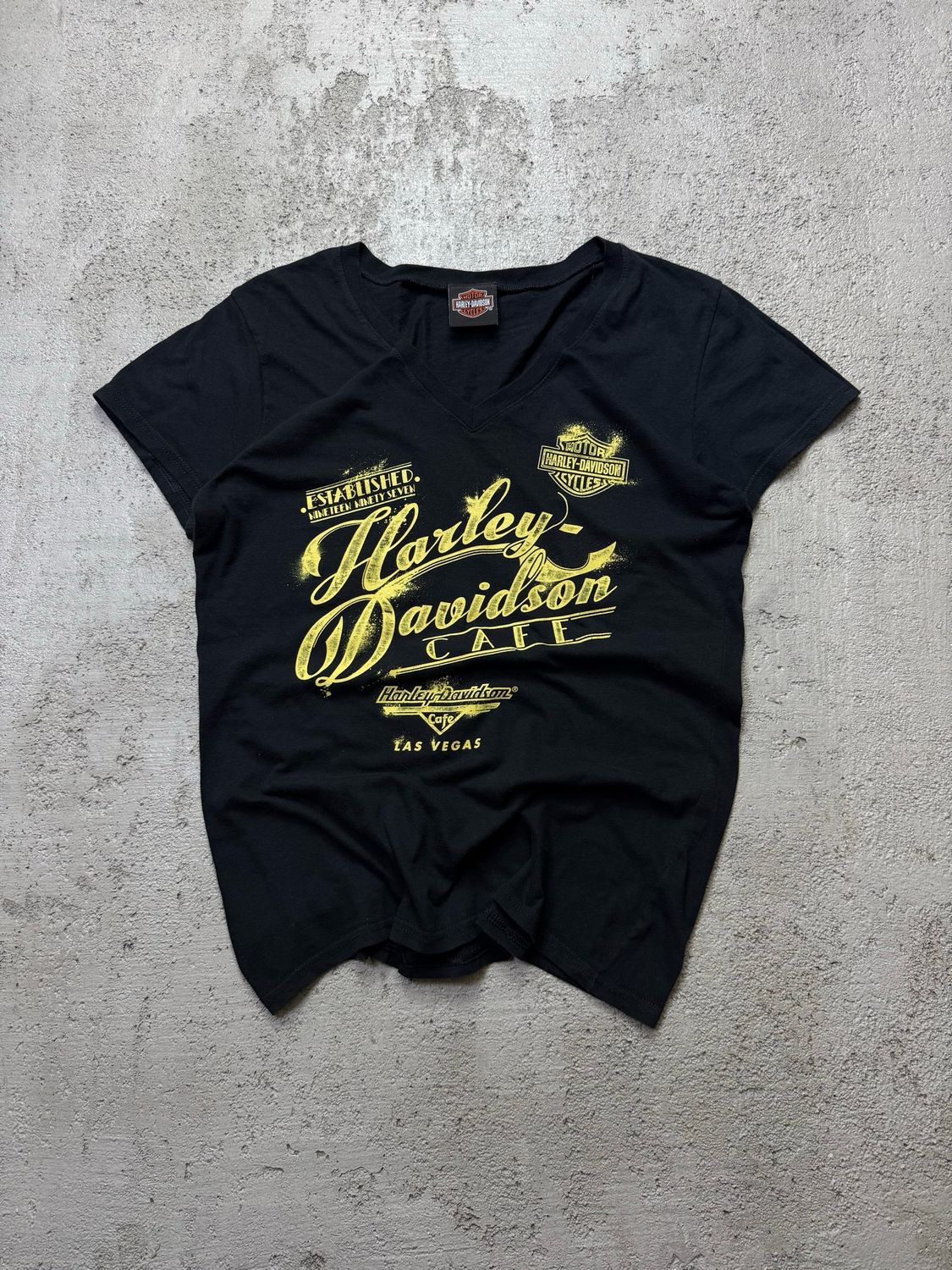 Koszulka Harley Davidson Las Vegas Cafe Tee Black S