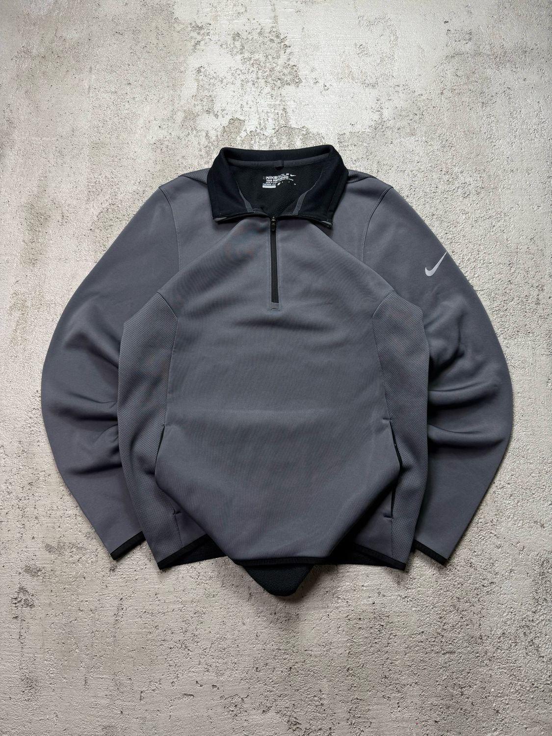 Bluza Nike Golf Therma Sport Q/Zipper Gray M