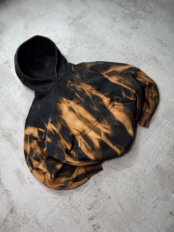 Bluza Nike Bla/Swoosh Hoodie Tiedye Black L