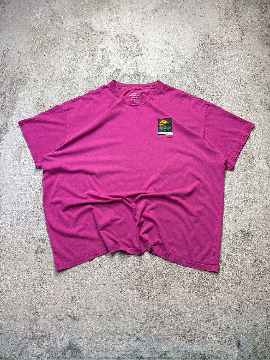 Koszulka Nike World Patch Tee Pink XXL