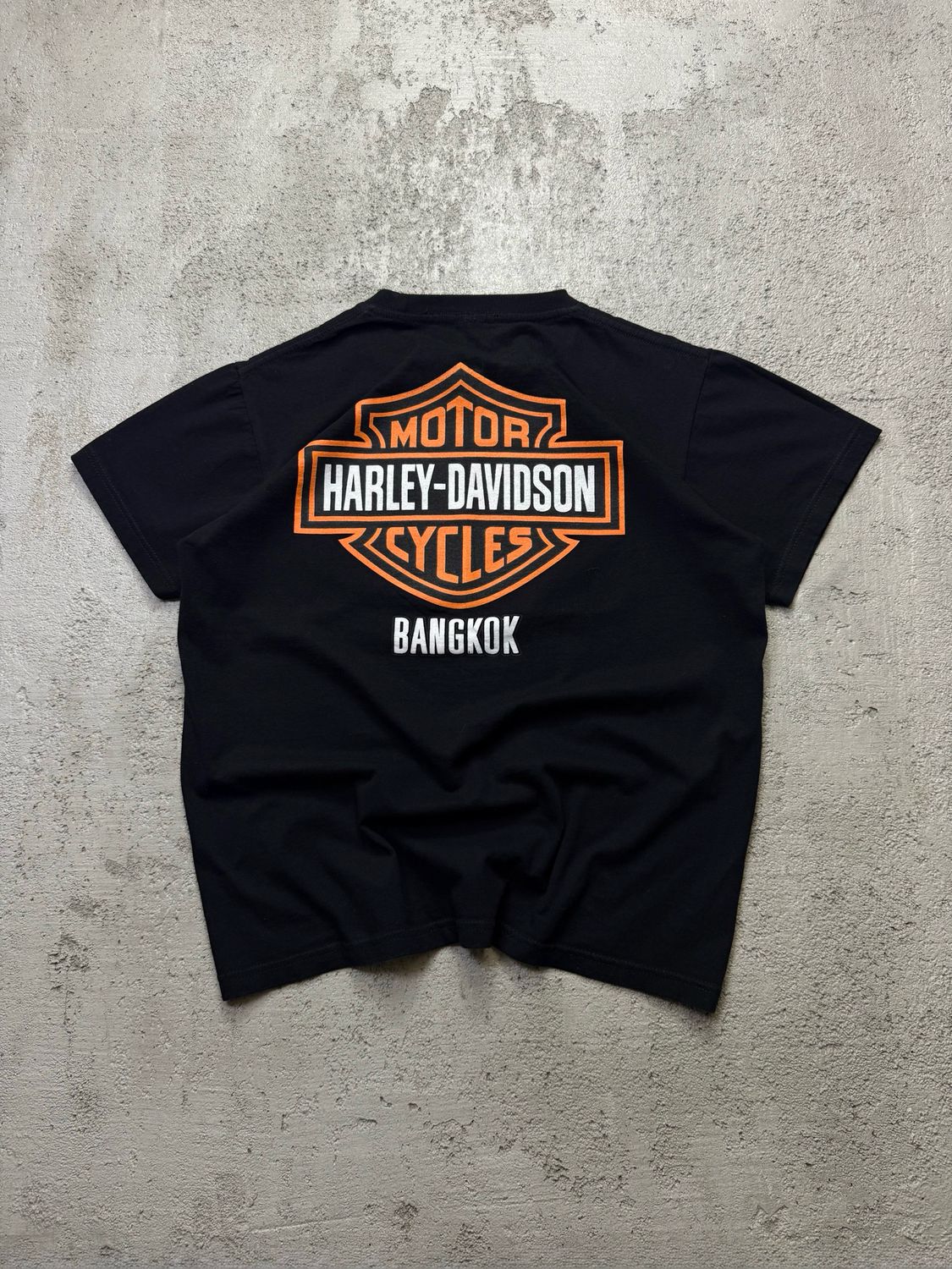 Koszulka Harley Davidson Logo Bangkok Tee Black S