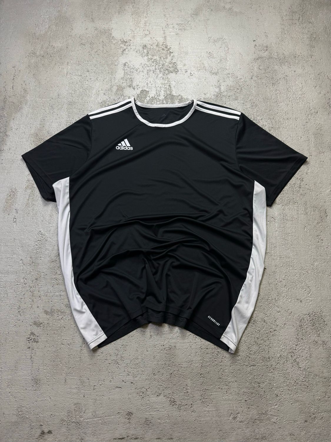 Koszulka Adidas Wh/Stripes Sport Tee Black XL