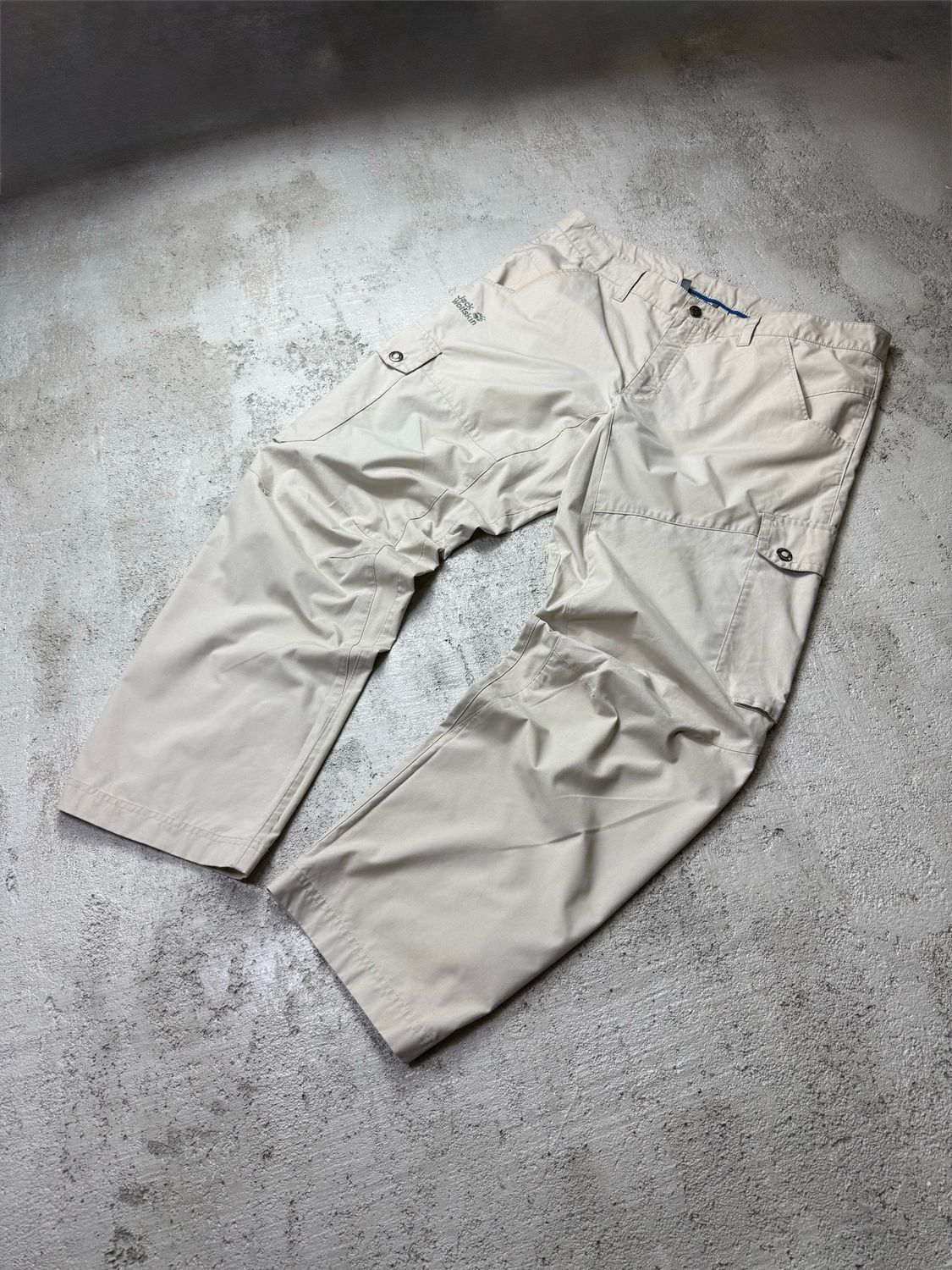 Spodnie Jack Wolfskin 38/31 Cargo Trekinng Pants Creme XL