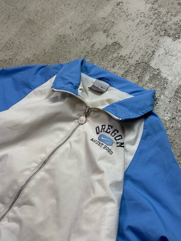 Bluza Nike Oregon Blu/Sleeves Sport Zipper White M
