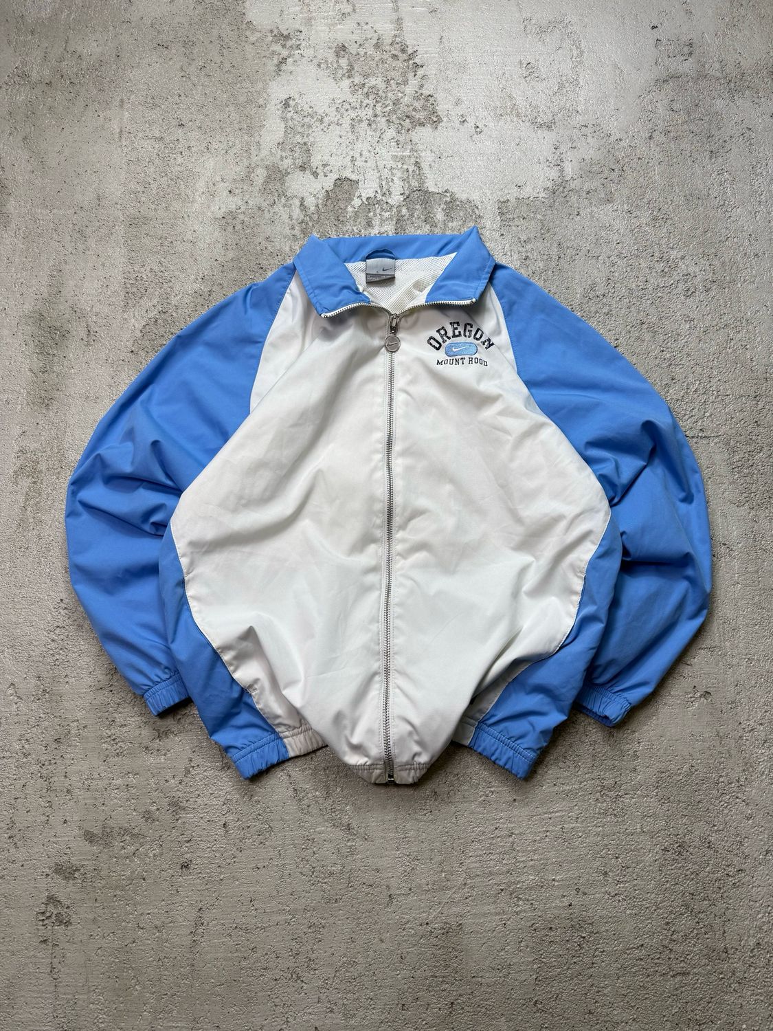 Bluza Nike Oregon Blu/Sleeves Sport Zipper White M