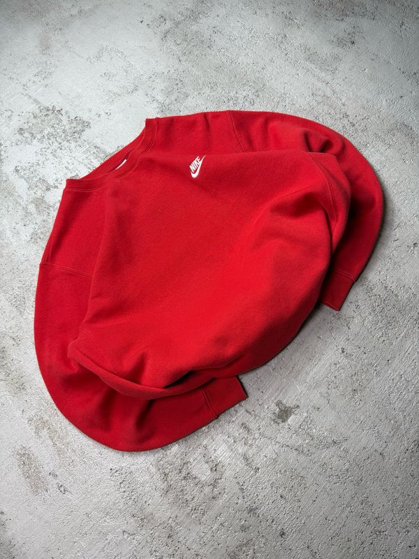 Bluza Nike Wh/Logo Crewneck Red L