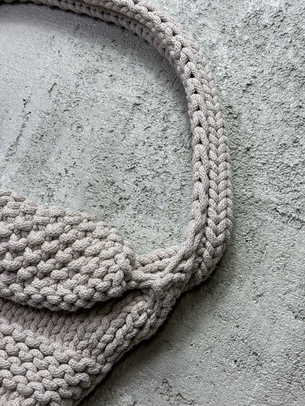 Torebka Handmade Knitted Bag Creme ONE SIZE