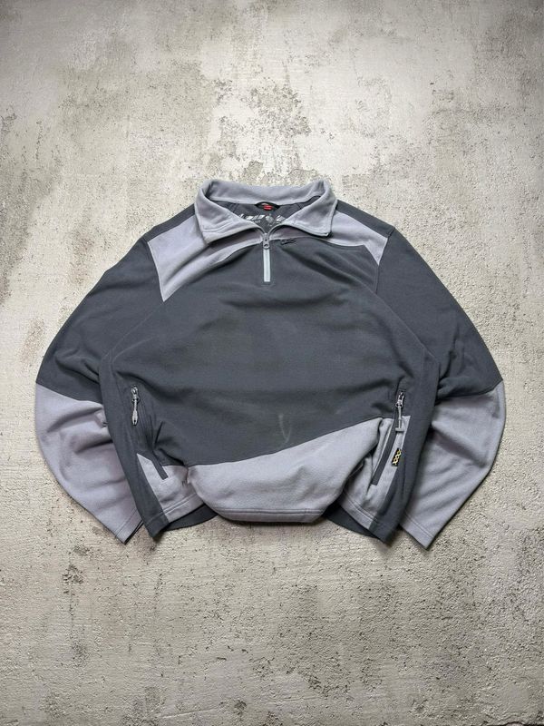 Bluza Engelbert Strauss Q/Zip Fleece Gray L