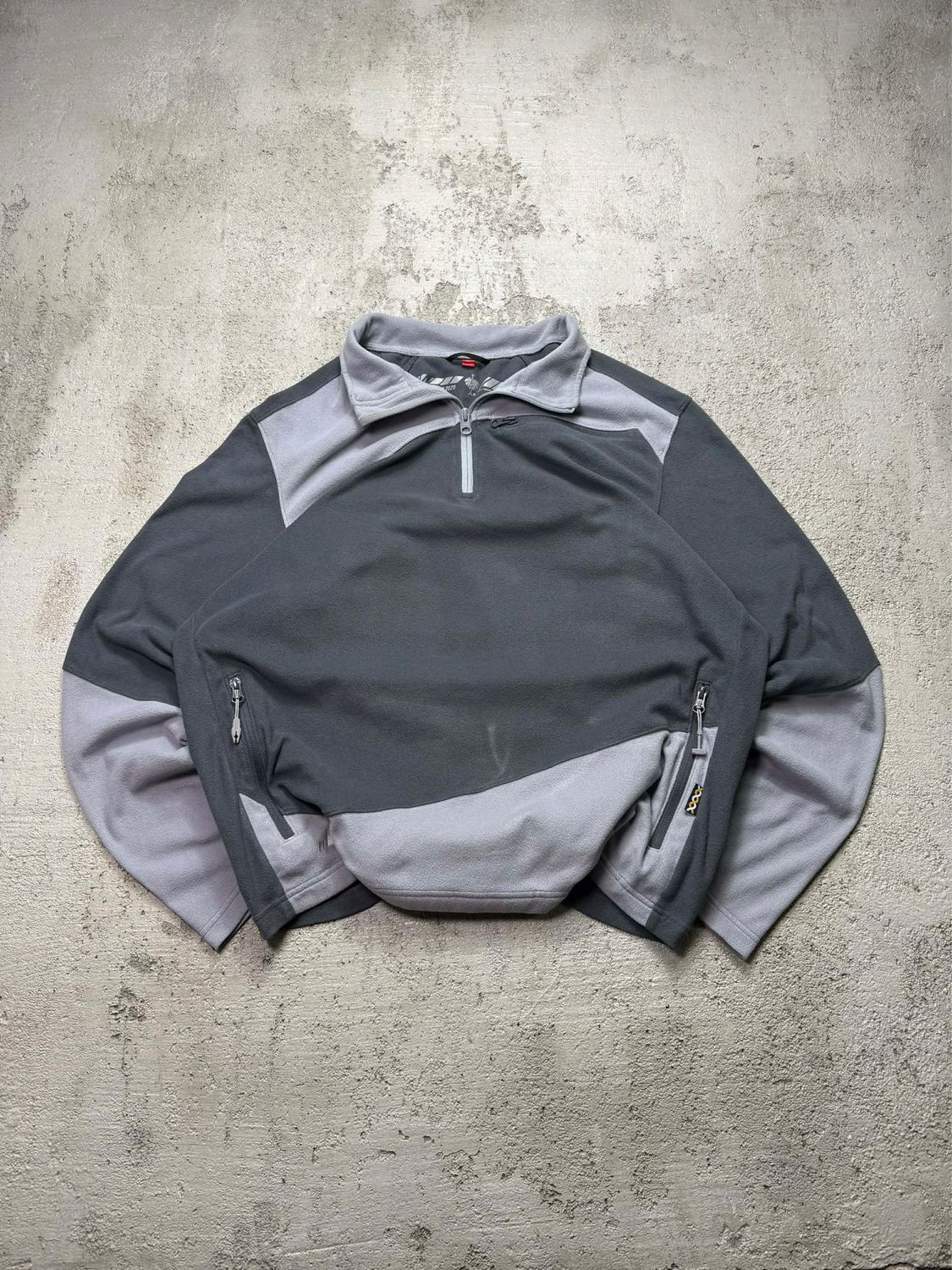 Bluza Engelbert Strauss Q/Zip Fleece Gray L