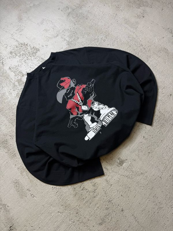 Bluza Guy with Chains Long Black M