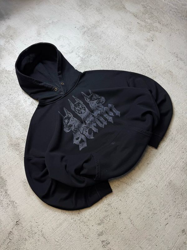 Bluza Serum Dotted Dogs Hoodie Black XL