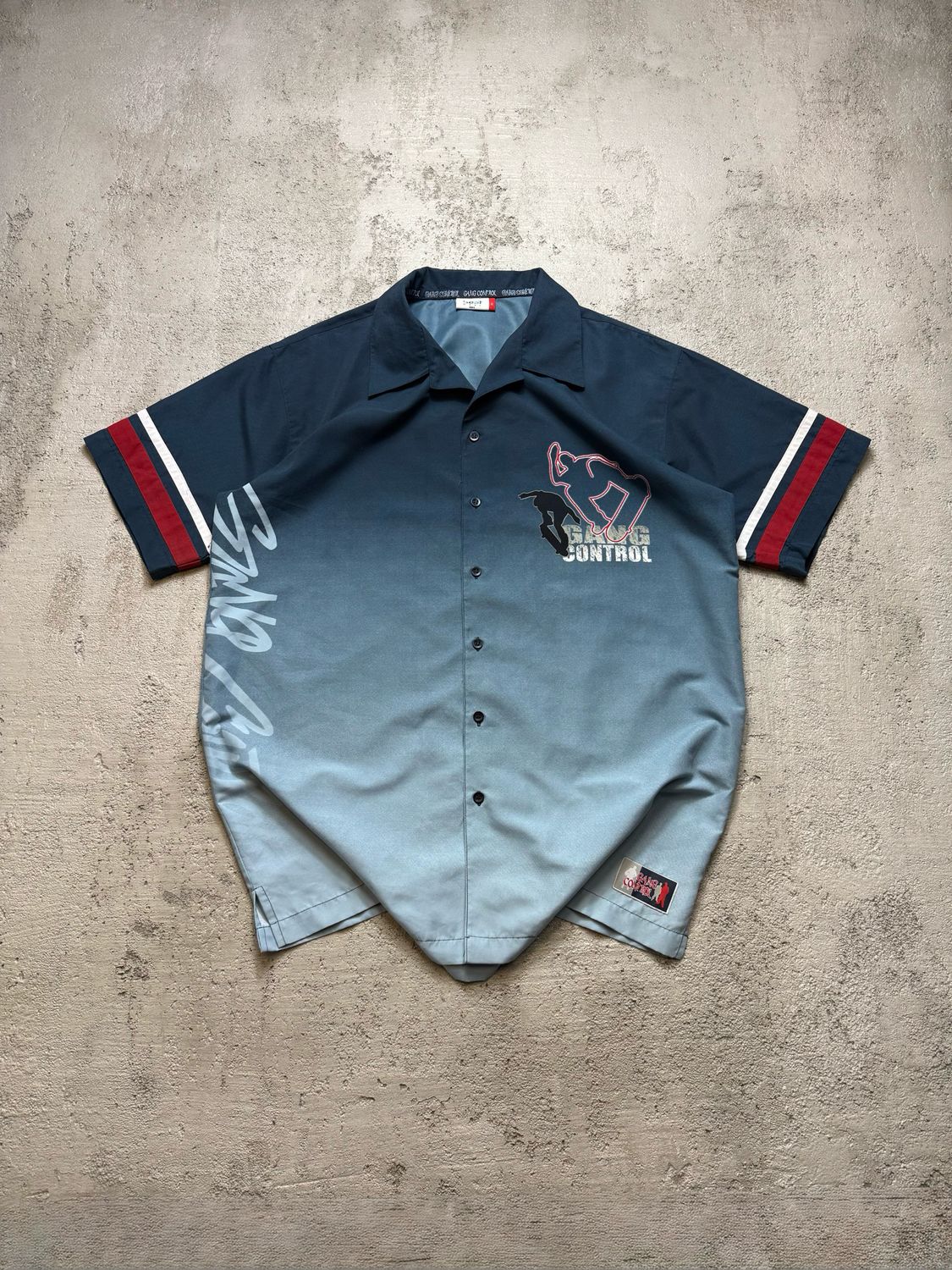 Koszula BeatWear Gang Control Hawaii Shirt Blue M