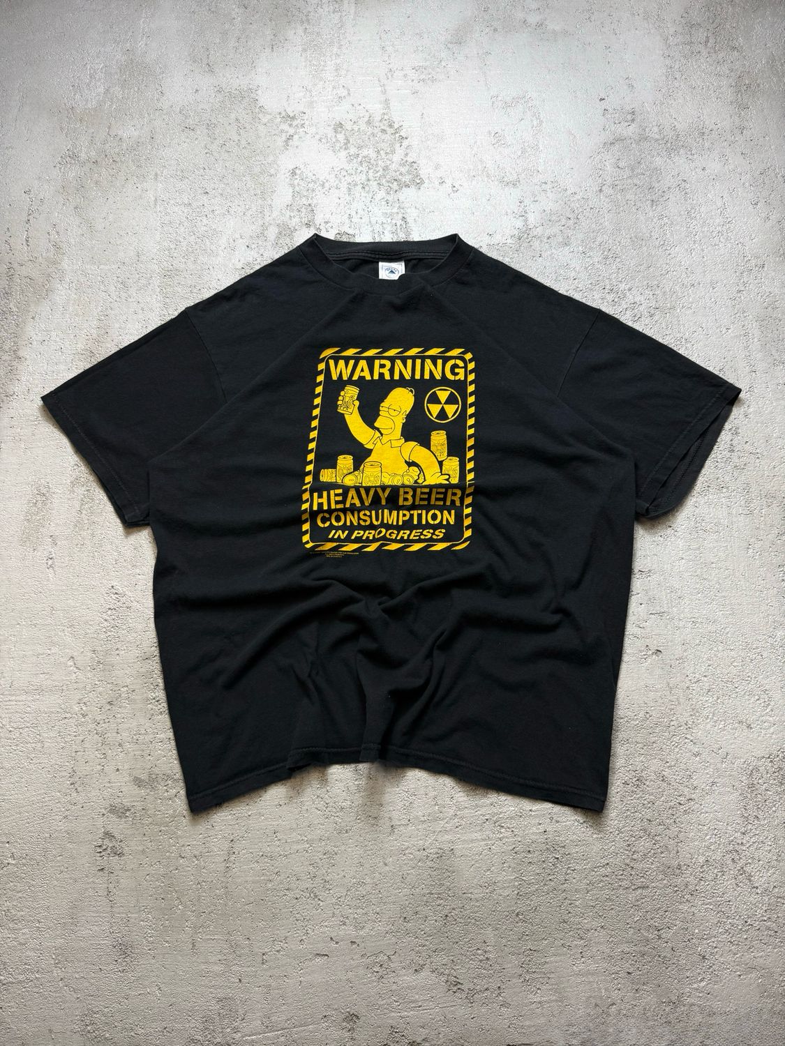 Koszulka Simpson 2000y Warning Homer L