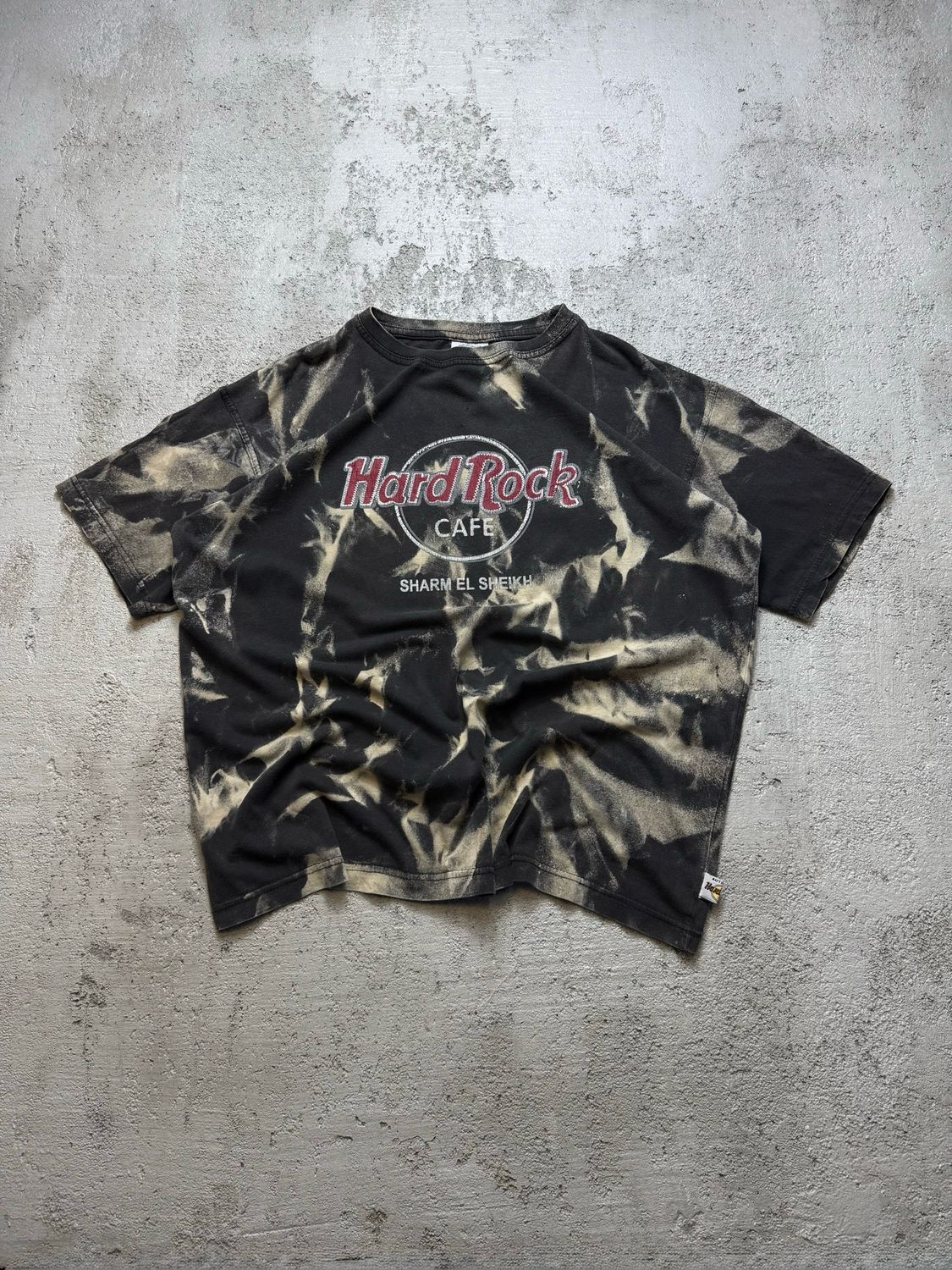 Koszulka Hard Rock Sharm El Sheikh Dye Distress M