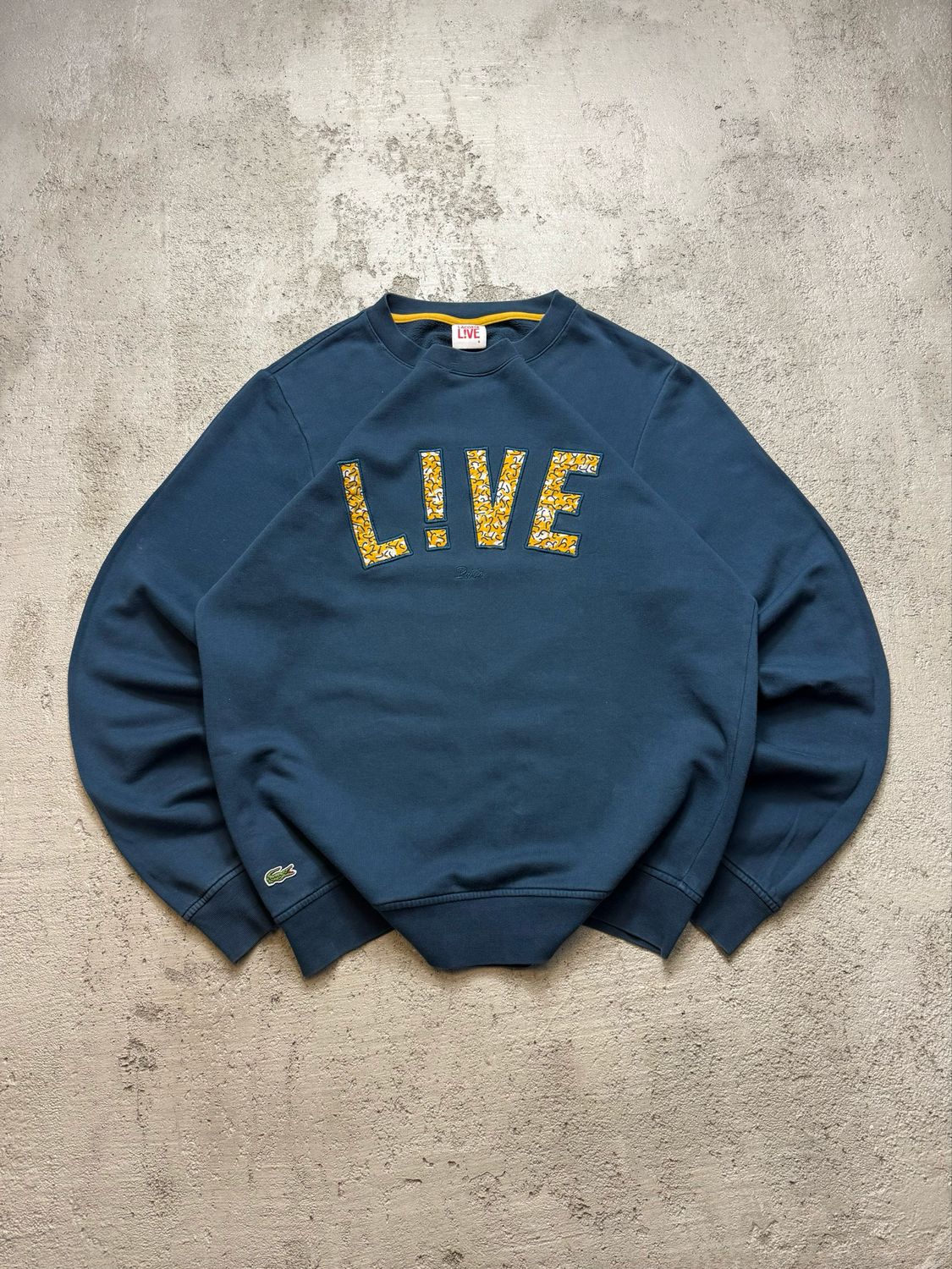 Bluza Lacoste Live! Crewneck Navy M